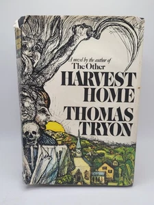 Harvest Home Thomas Tryon 1973 First Edition 1st HC DJ Folk Hardcover  - Imagen 1 de 6