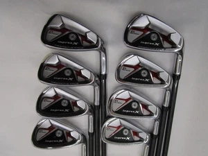 Yamaha Inpres X D BLACK 2010 Iron #5-9.P.A.S(8Clubs)/TBX/Flex:R/Ironset - Picture 1 of 6