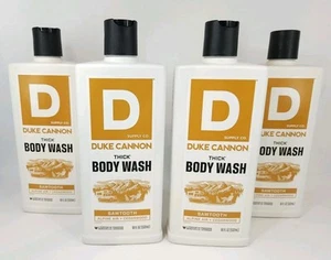Jabón corporal Duke Cannon grueso aire alpino y madera de cedro 18 oz - Lote de 4 botellas para hombre - Imagen 1 de 16