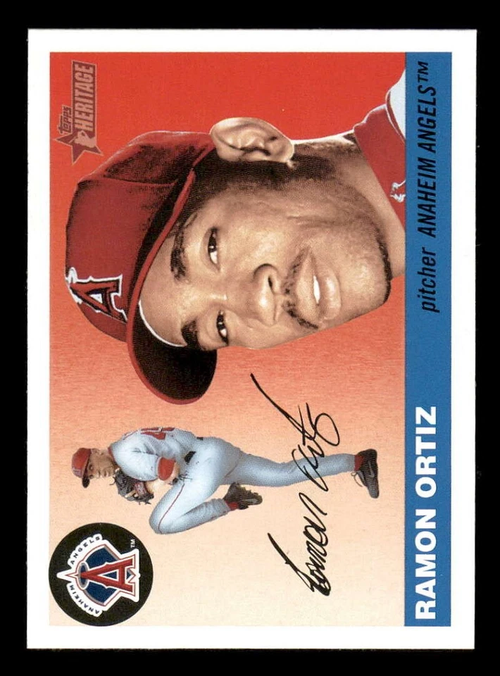 2004 Topps Heritage Baseball (Base) Cards Singles #201-397: (You Pick) - Image 1 of 1