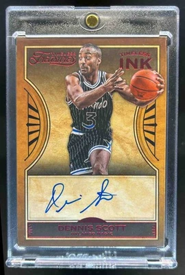 2018-19 Chronicles Timeless Treasures Dennis Scott tinta roja autógrafo automático #TT-DC Foto 1 de 2