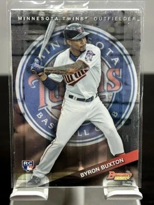 2015 Bowman's Best - #27 - Byron Buxton - Minnesota Twins Rookie - Foto 1 di 2