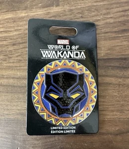 Disney - Marvel BLACK PANTHER - Helmet - World of Wakanda Limited Edition Pin - Picture 1 of 1