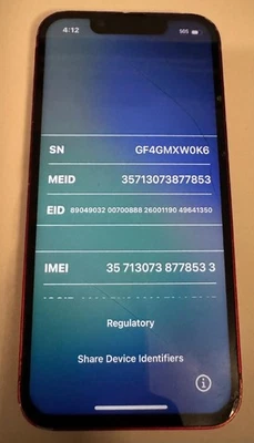 Apple iPhone 13 mini - 256 GB - Red (Unlocked) - Image 1 of 4