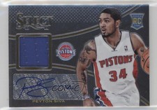 2013-14 Panini Select Rookie Jersey Auto Peyton Siva #25 Rookie Auto RC