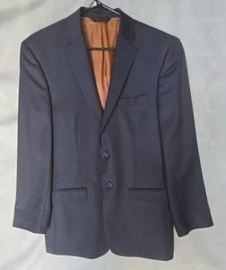 Jos A Bank Spotscoat Herren 38R Slim Fit Blau 100% Wolle Sport Mantel Jacke - Bild 1 von 14