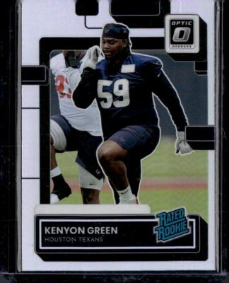 2022 Donruss #P-354 Kenyon Green Optic Rated Rookies Preview Holo - Image 1 of 2