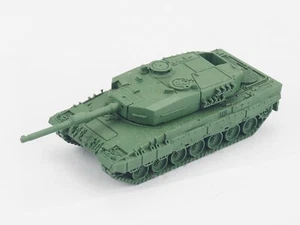 FLAMES OF WAR TEAM YANKEE GERMAN LEOPARD 2. ASSEMBLED. GREEN 881 - Picture 1 of 2