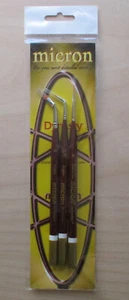 Micron Detailer 5/0 Bent Liner, 4 Bent Angle, 0 Detailer 3 Brushes MPN 26674 - Picture 1 of 1