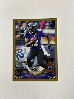 2013 Topps - All-Pro Gold Border #385 Jacoby Jones /2013 Baltimore Ravens - Image 1 of 2