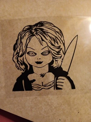 Bride Of Chucky Decal
