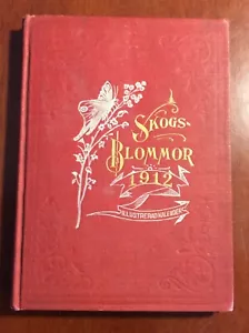 Skogs Blommor 1912 Illustrerad Kalender (Forest Flower Illustrated Calendar) VGUC - Bild 1 von 7