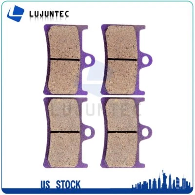 Brake Pads Replacement Carbon Fiber Fits Yamaha FZ1 FZ8 YZF R1 YZF R1S YZF R1M - Imagem 1 de 4