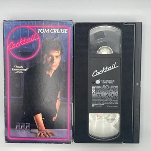 Cocktail (1988), VHS Movie, Touchstone Home Video (1989), T. Cruise bartends  - Picture 1 of 2