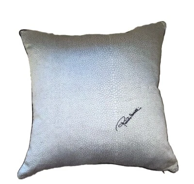 Cojín decorativo Roberto Cavalli 20”x20” nuevo con etiquetas Foto 1 de 4