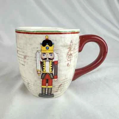 Кружка-щелкунчик World Market 13,5 унции рождественский праздник желтая - Изображение 1 из 4