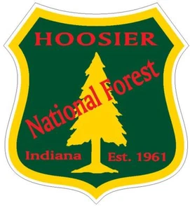 Hoosier National Forest Sticker R3248 Indiana YOU CHOOSE SIZE - Picture 1 of 1
