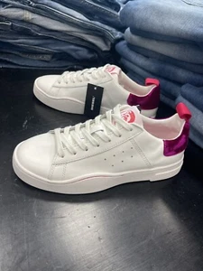 Diesel Women Fashion Sneakers, Lifestyle Walking Shoes, EU Size 39, US Size 8.5 - Picture 1 of 5