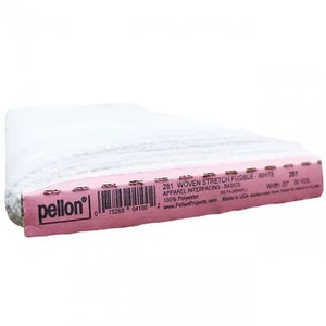 Remnant - 281 - Woven Stretch Fusible - 100cm x 50cm X - Picture 1 of 1