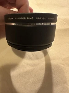 Adapter Ring AR-FX5A from 49mm to 55mm Lens hood Shade Fujifilm Finepix S5100 - Picture 1 of 5