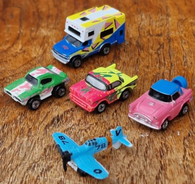 Konvolut Vintage Micro Machines Ford Thunderbird CHEVROLET CAMPER PICKUP  u.a. - Bild 1 von 4
