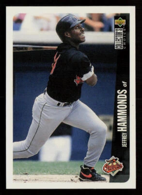 Jeffrey Hammonds 1996 Collector's Choice #467 Baltimore Orioles Baseball Card - Image 1 of 2