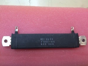 Huntington Electric FSOT-65-500 Flat Resistor 500 ohm 5% 65W Wirewound 1 UNIT - Picture 1 of 3
