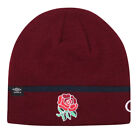 Umbro England Rugby Team Cuff Beanie Hat - Red/Navy