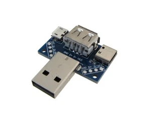 Placa de ruptura de alimentación micro USB-A tipo C USB de 4 en 1 - Imagen 1 de 2