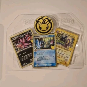 Gran Festa Trio Carte Pokemon Promo SWSH135/136/137 Hydreigon-Mimikyu-Toxtricity - Foto 1 di 2