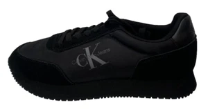 CALVIN KLEIN JEANS Retro Runner Uomo Scarpe da Ginnastica UK 7 US 8 EU 41 REF M952~ - Foto 1 di 5