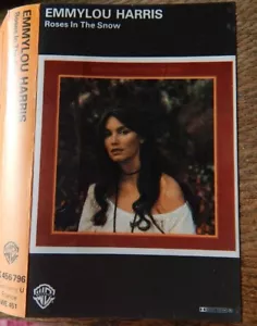 EMMYLOU HARRIS ROSES IN THE SNOW CASSETTE TAPE 1980 WARNER BROS - Picture 1 of 4