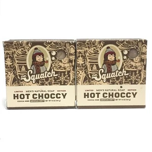 (2 PACK) Dr. Squatch Men's Natural Soap - Hot Choccy, 5 oz - Picture 1 of 1
