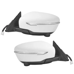 2x Espejo retrovisor lateral apto para Nissan Rogue 2014-2019 cámara potencia térmica 13 pines sy - Imagen 1 de 7