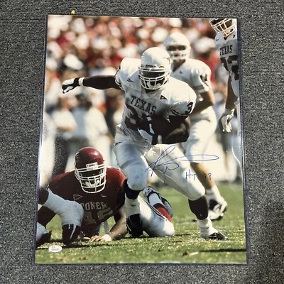 Ricky Williams Texas Longhorns Signed/Inscribed “HT 98” 16x20 W/JSA Holo - Image 1 of 3
