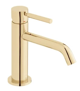 VADO ORIGINS MONO LAVABO MEZCLADOR ORO BRILLANTE IND-ORI200/SB-BG 425 £rrp - Imagen 1 de 2
