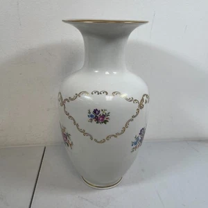 Vintage Reichenbach White Fine China Porcelain Flower Vase Made German Republic - Picture 1 of 7