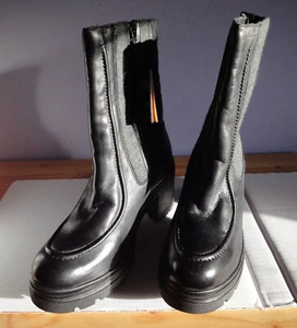 Salamander - Stiefel – Gr. 40 – Echtleder - Schwarz - Bild 1 von 7