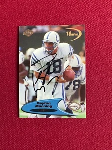 1998,Peyton Manning, "Autographed" Collector's Edge Rookie Card (Scarce/Vintage) - Picture 1 of 2