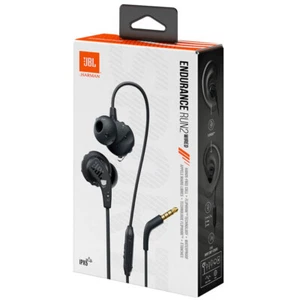JBL Endurance Run 3,5 mm Cuffie auricolari cablate con telecomando microfono NERO - Foto 1 di 10