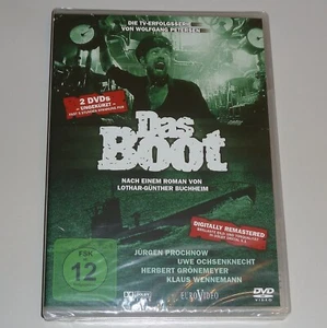 DAS BOOT (Wolfgang Petersen) Ungeschn. TV-Fassung 2 DVDs m. Bonus remastered NEU - Bild 1 von 3