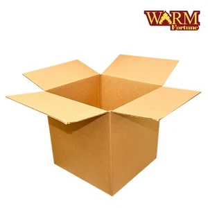 16X16X10 Corrugated Shipping Boxes Cardboard Boxes Shipping Box Moving Boxes 5CT - Picture 1 of 26