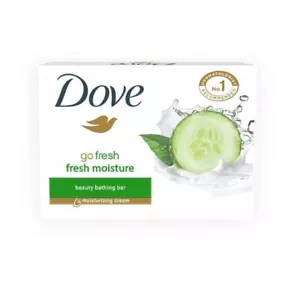 Dove Go Fresh Moisture Bathing Bar With Moisturising Glowing & smooth Skin 75g - Picture 1 of 10
