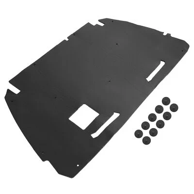 Almohadilla aislante capó negra 1/2" con clips apta para Dodge Dakota 1997-2004 Foto 1 de 4