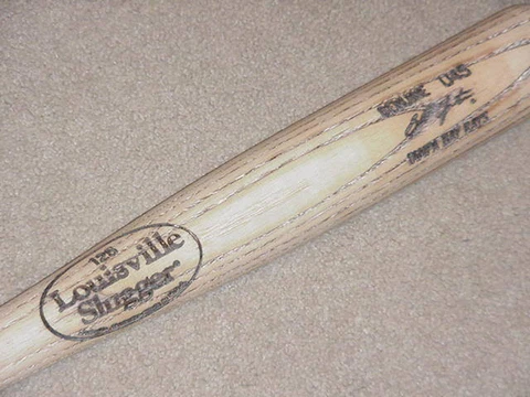 B.J. Upton H&B Game Bat Tampa Bay Rays Cover