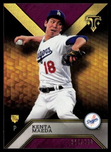 Kenta Maeda 2016 Topps Triple Threads #32 Amethyst SN350 - Picture 1 of 2