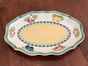 Villeroy & Boch Porcelana French Country 9 1/4" Ovalada Relish/Gravy Base - Imagen 1 de 6