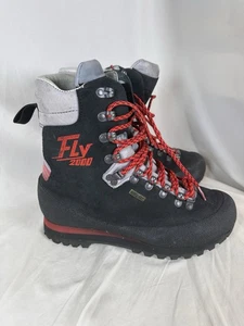 Fly 2000 Gore-Tex Gleitschirmstiefel Germany Skywalk Sohle schwarz rot Vintage Gr. 9 - Bild 1 von 17
