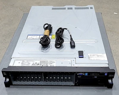 IBM System X3650 M4 7915 AC1 Server INTEL XEON E5-2680 V2 32GB SEE NOTES - Image 1 of 4