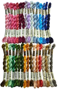 DMC Cotton Perle #5 Lot of 33 Embroidery Floss Thread 25m No Repeats 27.3y NEW - Picture 1 of 4